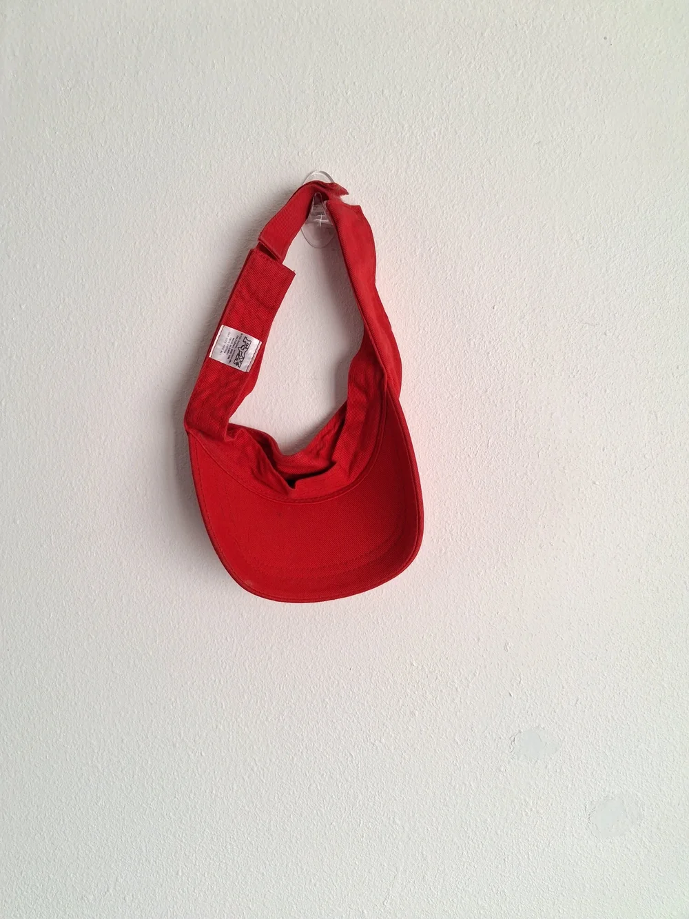 Vintage Fox Racing Sun Visor Cap Hat Red